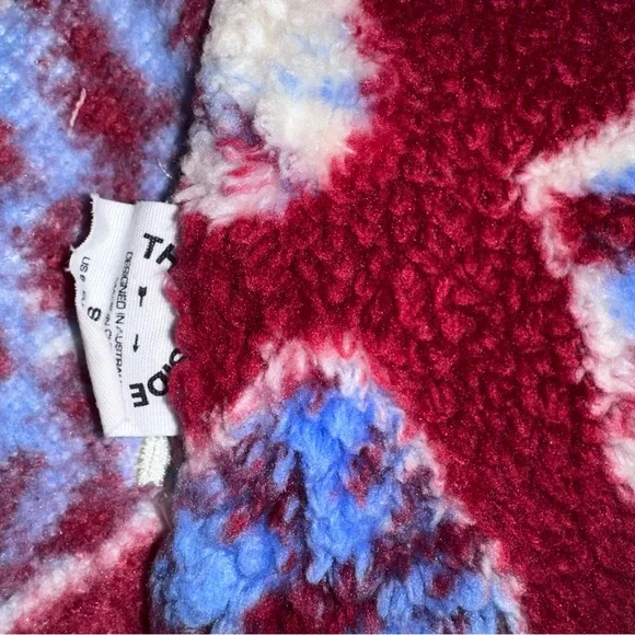 The Anthropologie x Upside Harlow Quarter Zip Fleece Jacket. - Picture 7 of 8